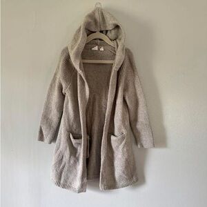 GAP Kids Tan Hooded Cardigan